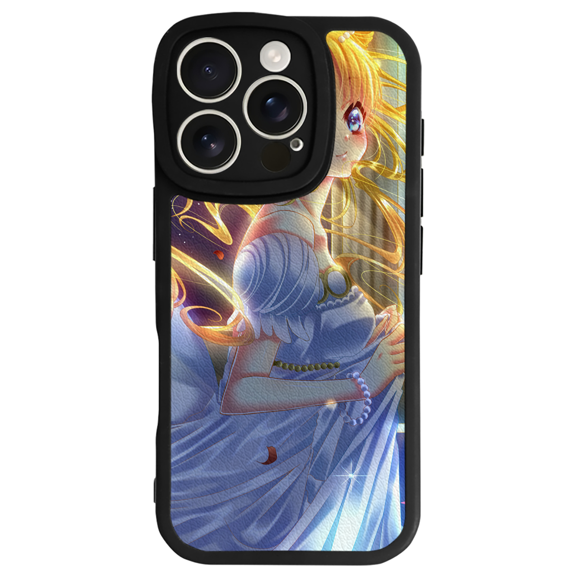 （画像用） 美少女戦士セーラームーン Sailor Moon 【iPhone 16シリーズ対応】シリコンスマホケース（レザー調） 材質：シリコン